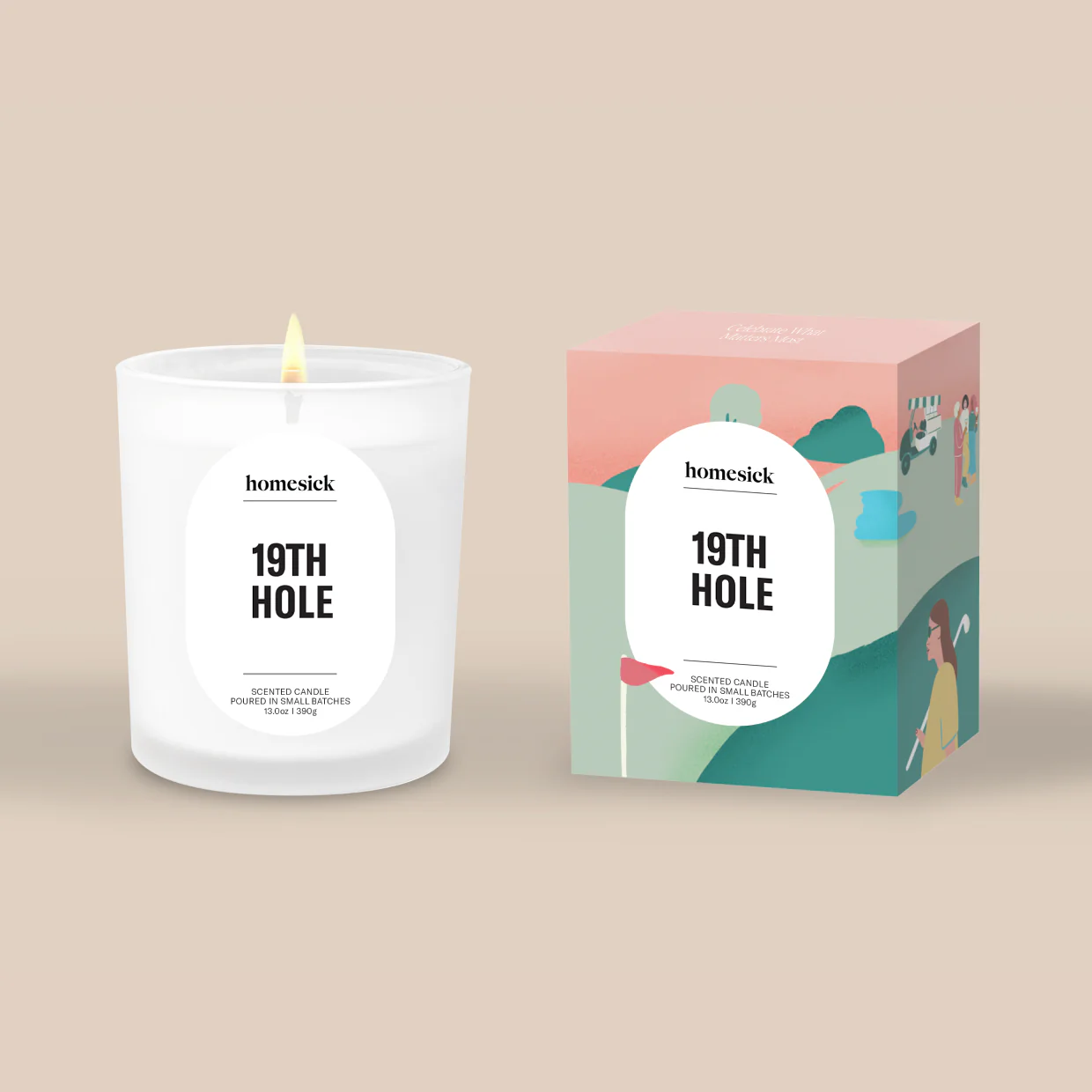 19th Hole Candle