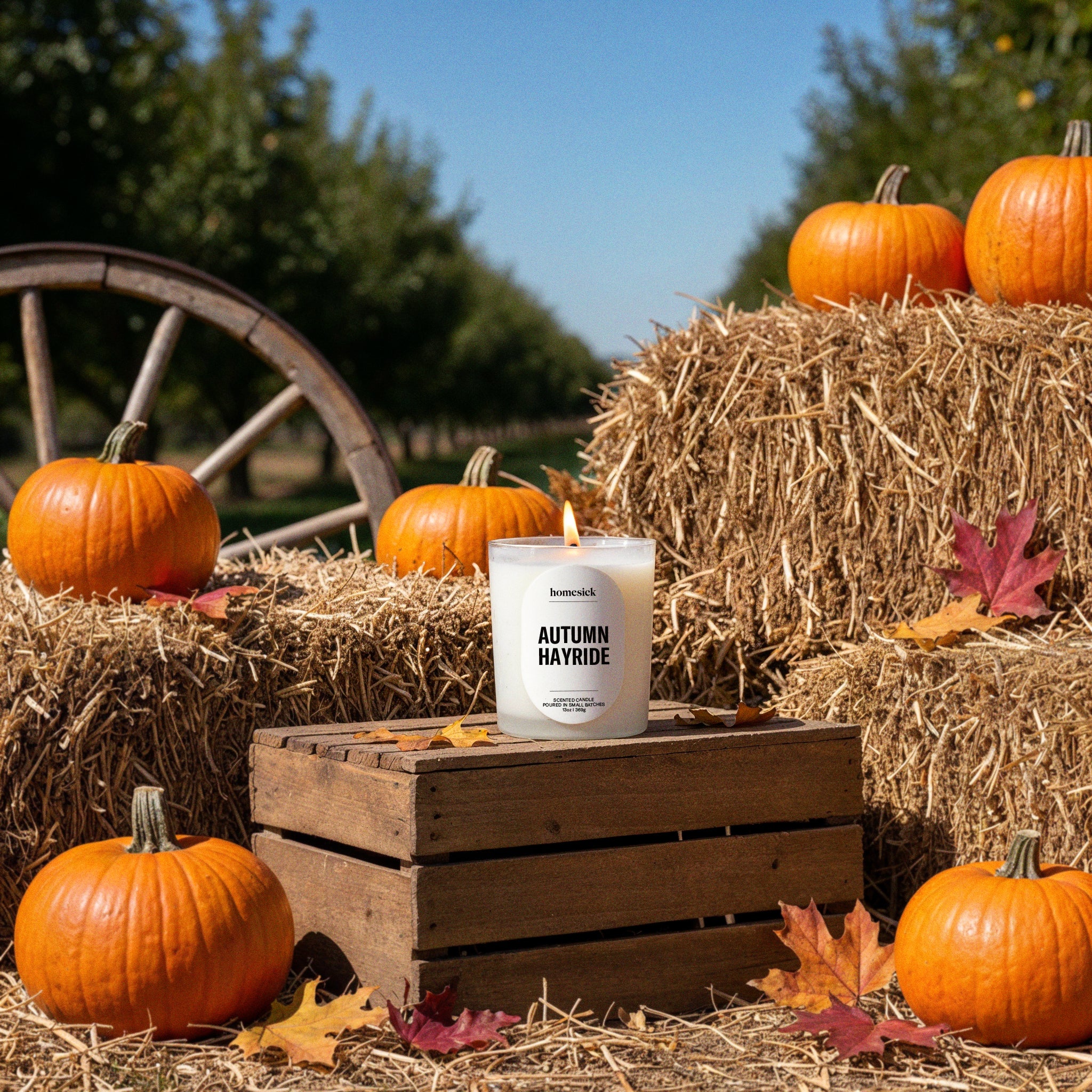 Autumn Hayride Candle - Image 3
