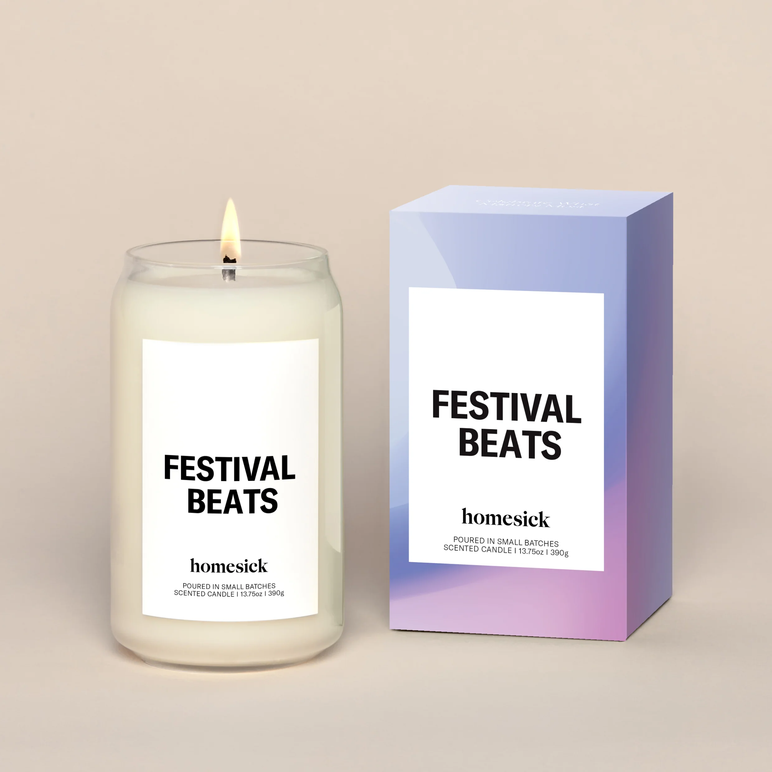 Festival Beats Candle