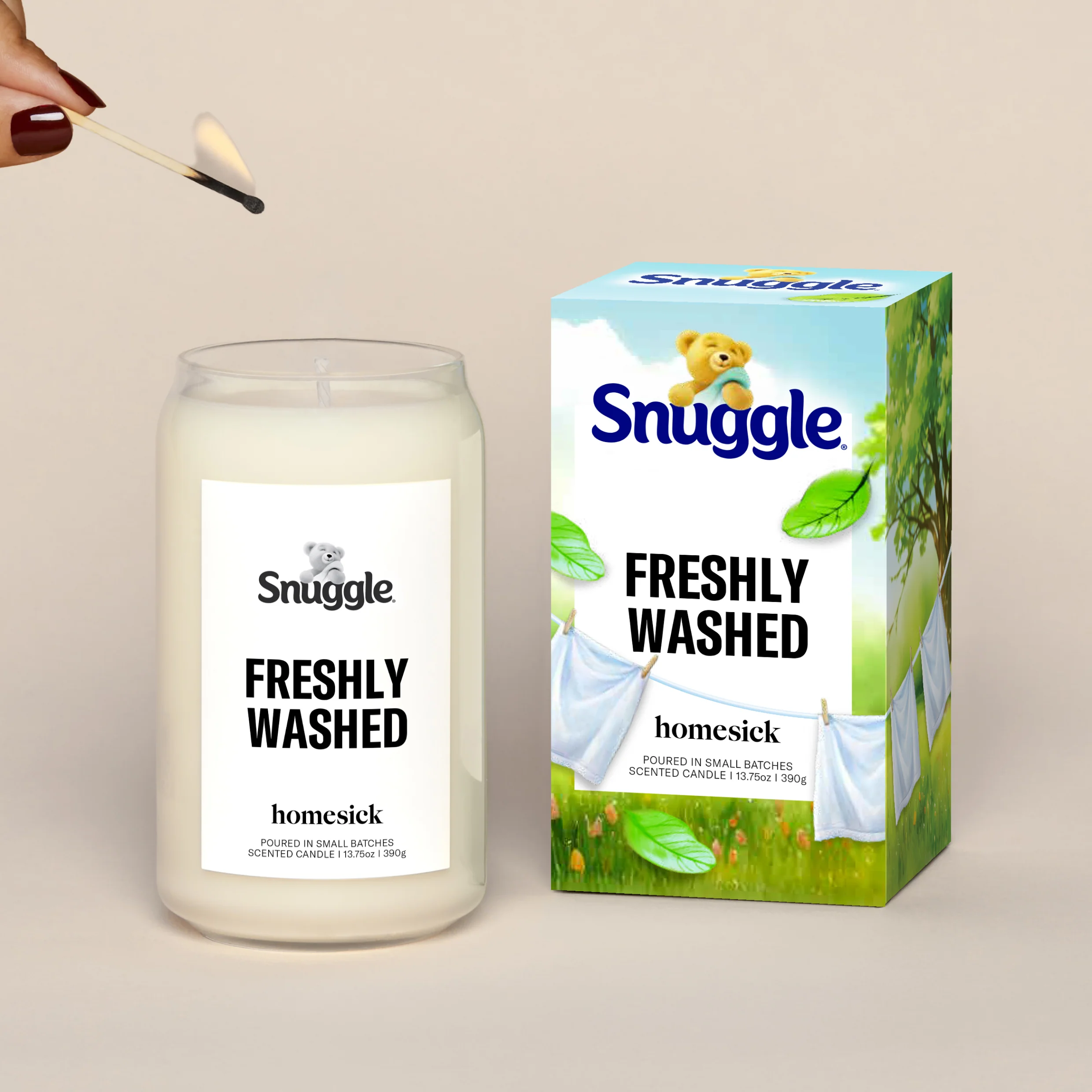 Freshly Washed Candle - Image 3