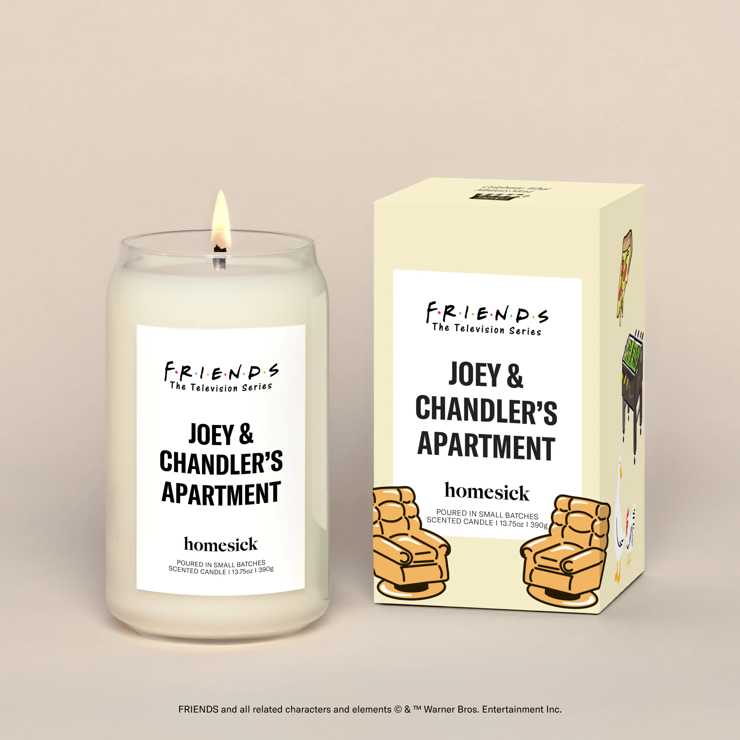 FRIENDS™ Joey & Chandler’s Apartment Candle