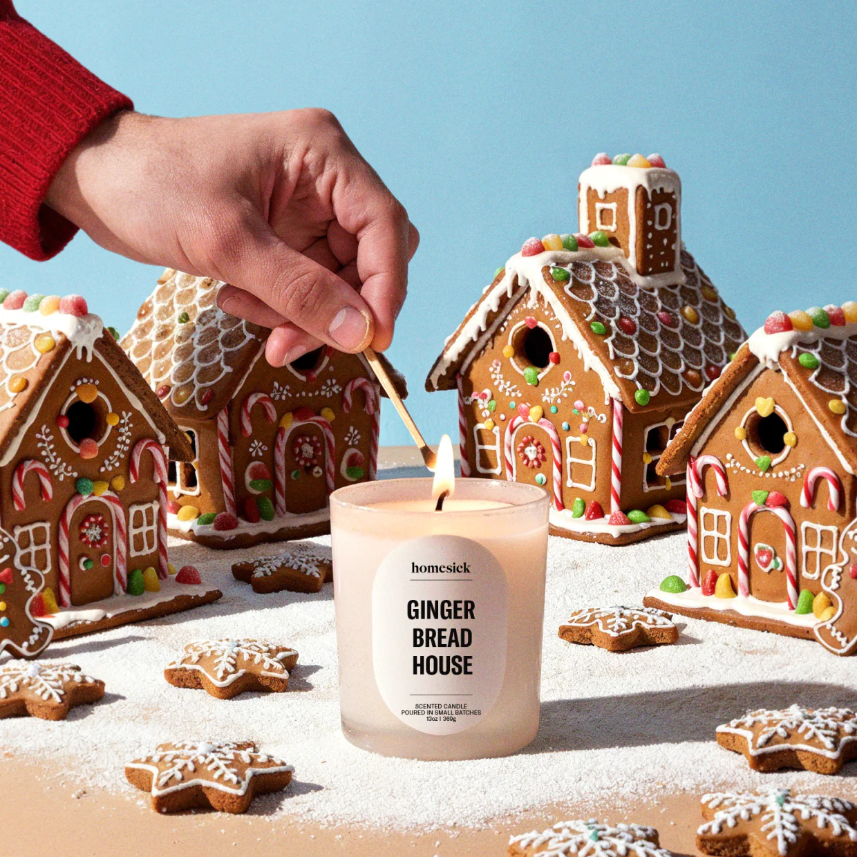 Gingerbread House Candle - Image 2