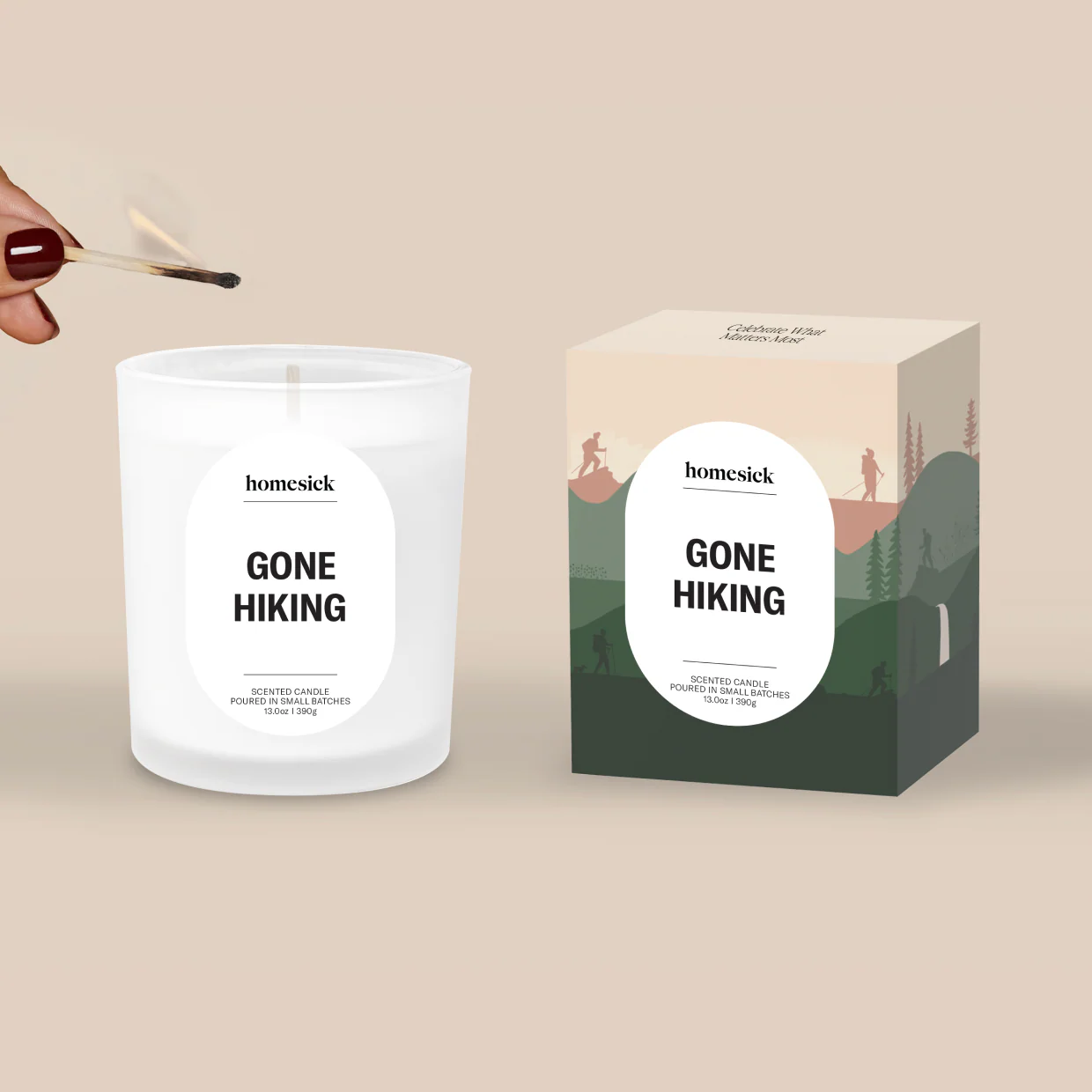 Gone Hiking Candle - Image 3