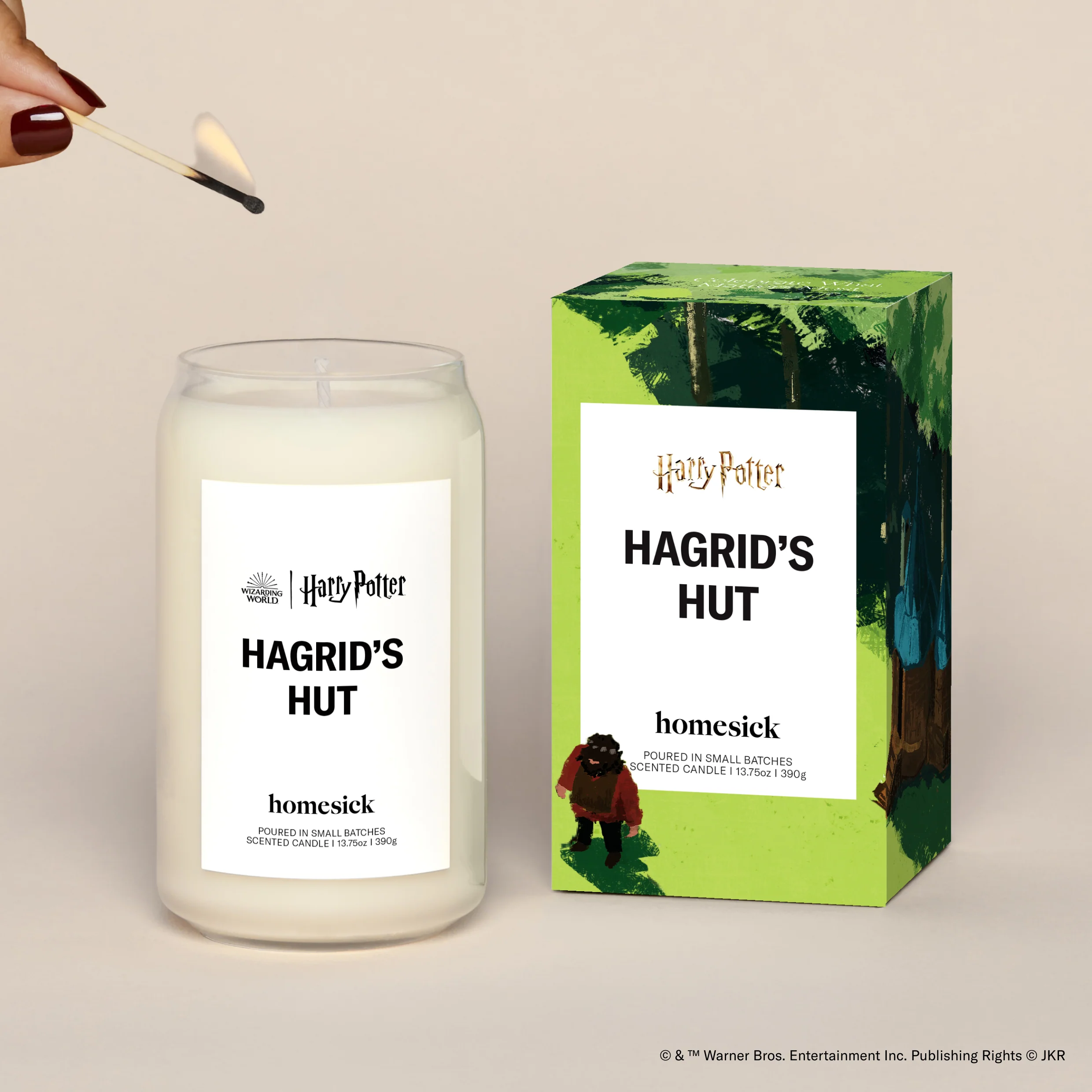 Harry Potter™ Hagrid’s Hut Candle - Image 4