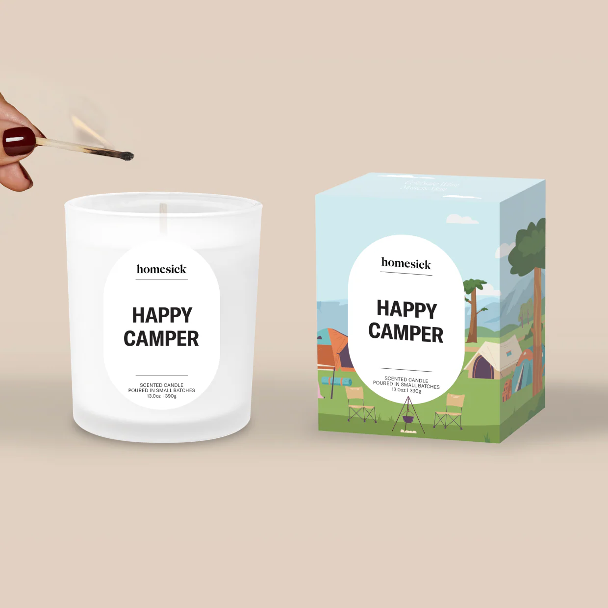 Happy Camper Candle - Image 3