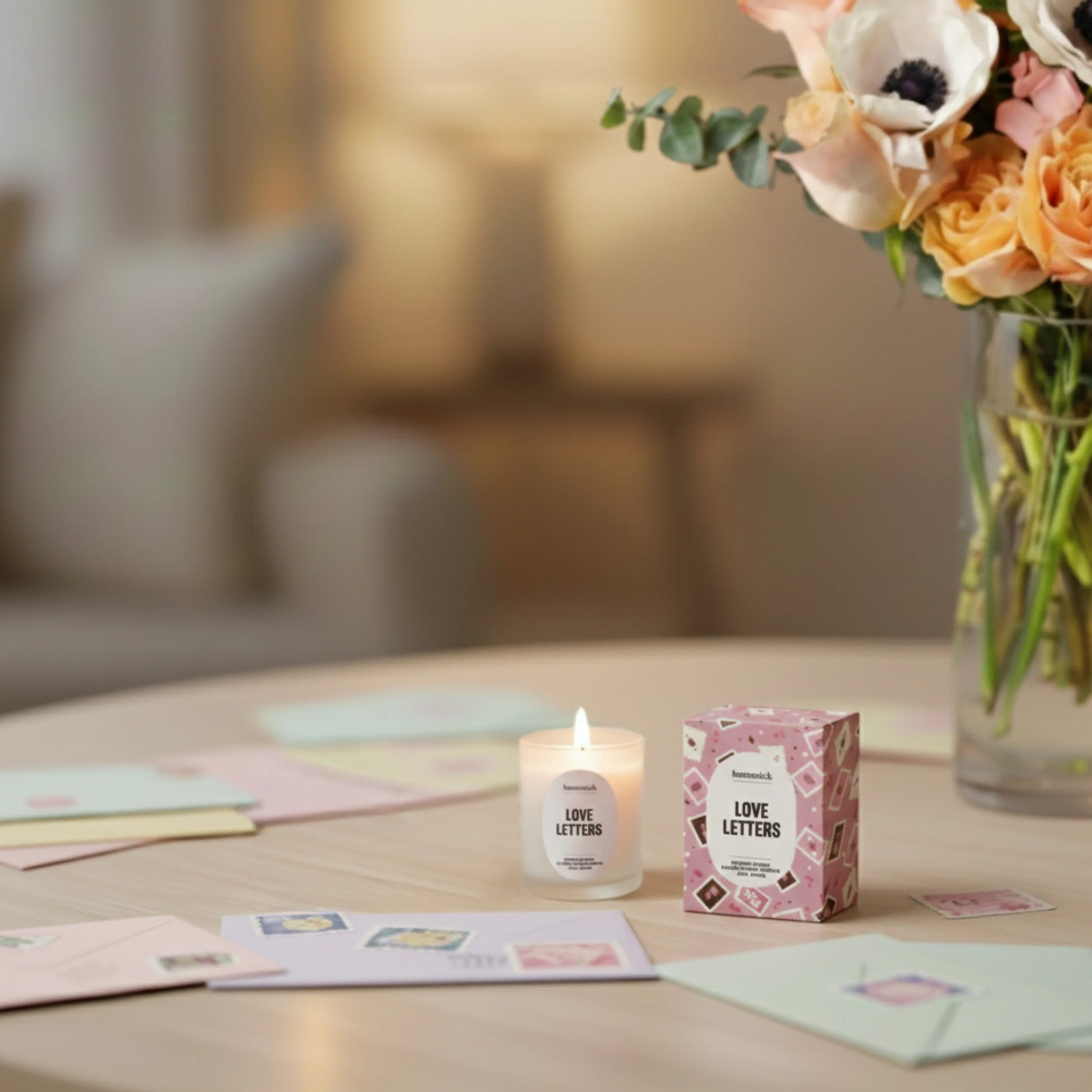 Love Letters Mini Candle - Image 2
