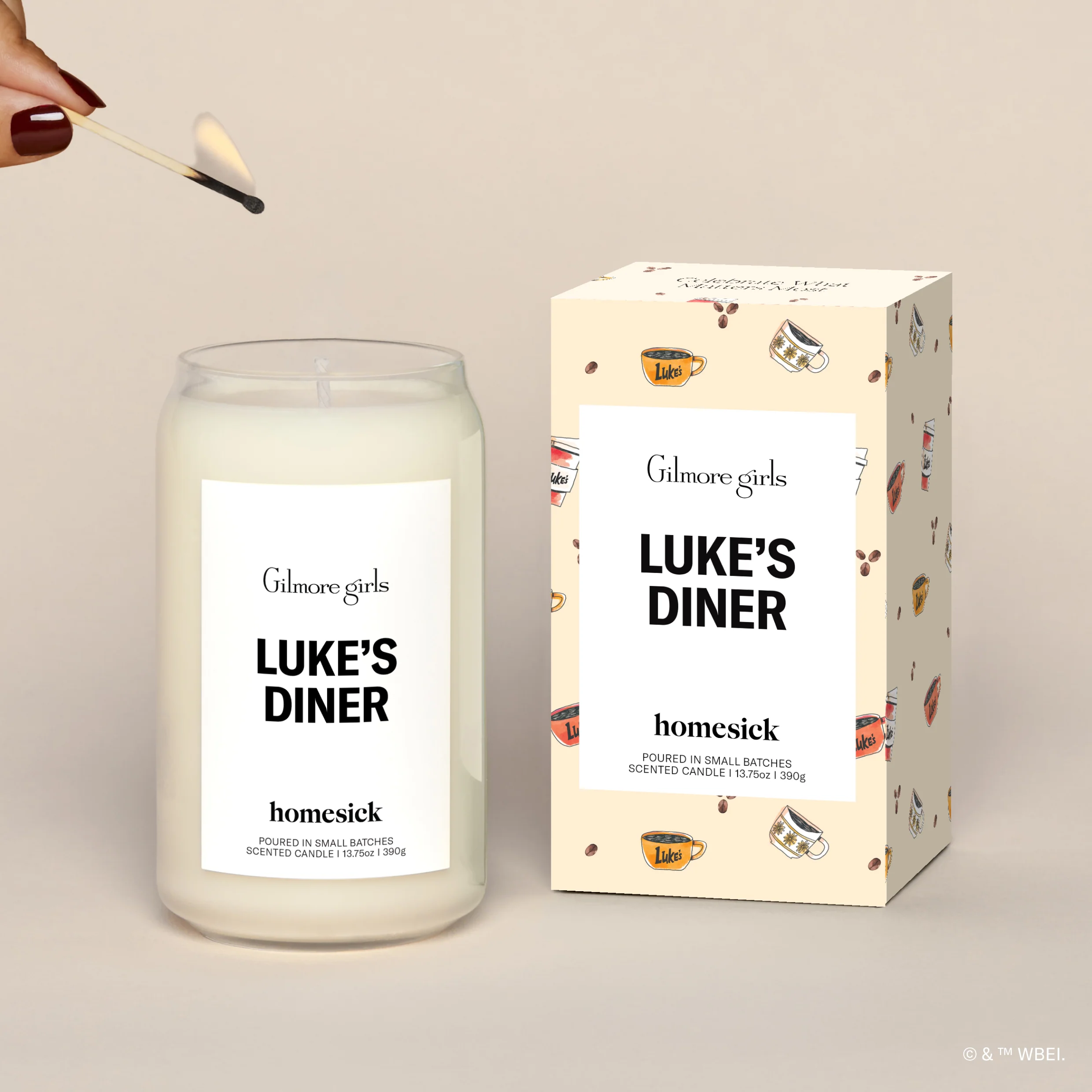 Gilmore Girls Luke’s Diner Candle - Image 2