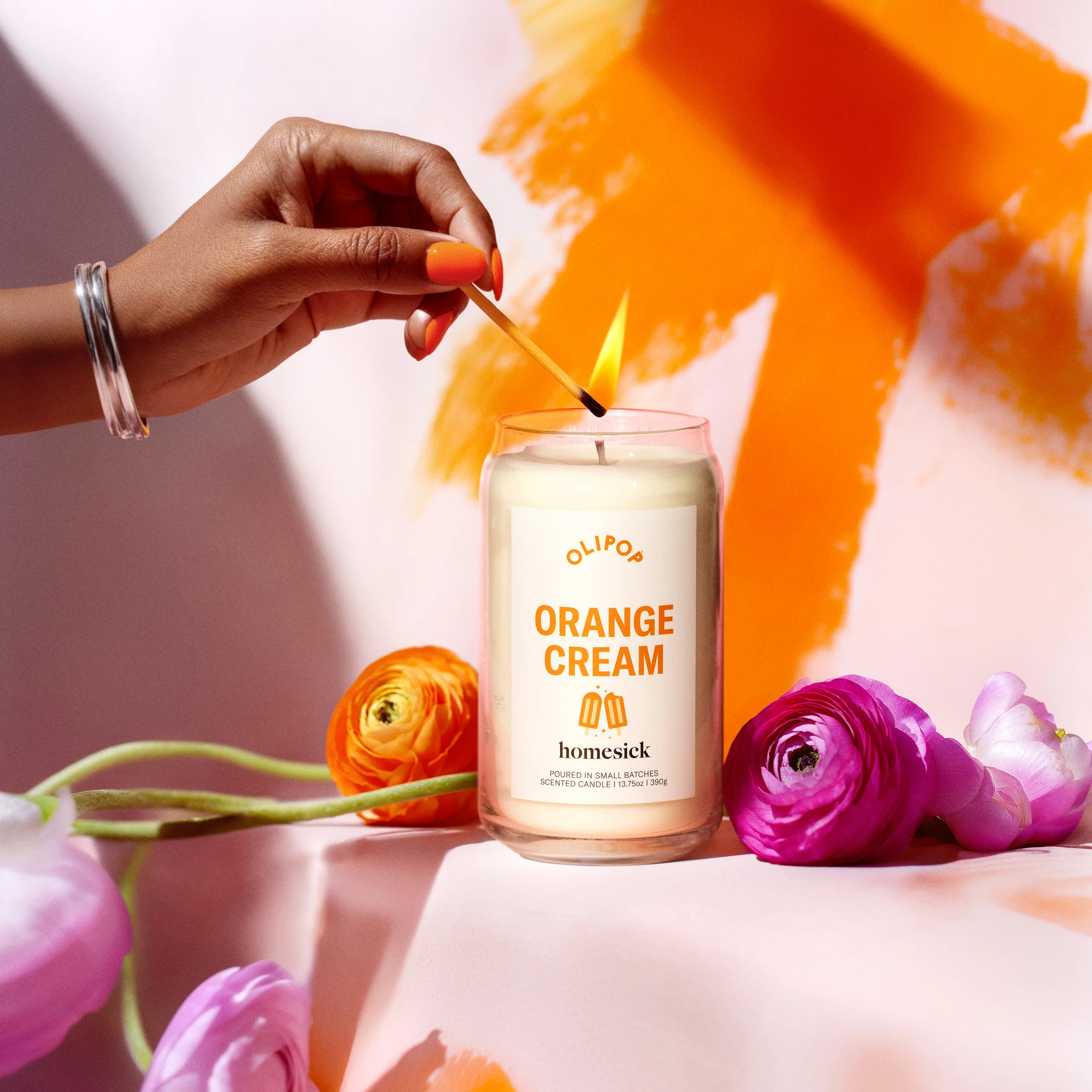 Olipop Orange Cream Candle - Image 2