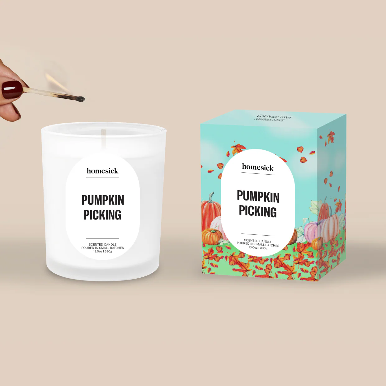 Pumpkin Picking Candle - Image 2