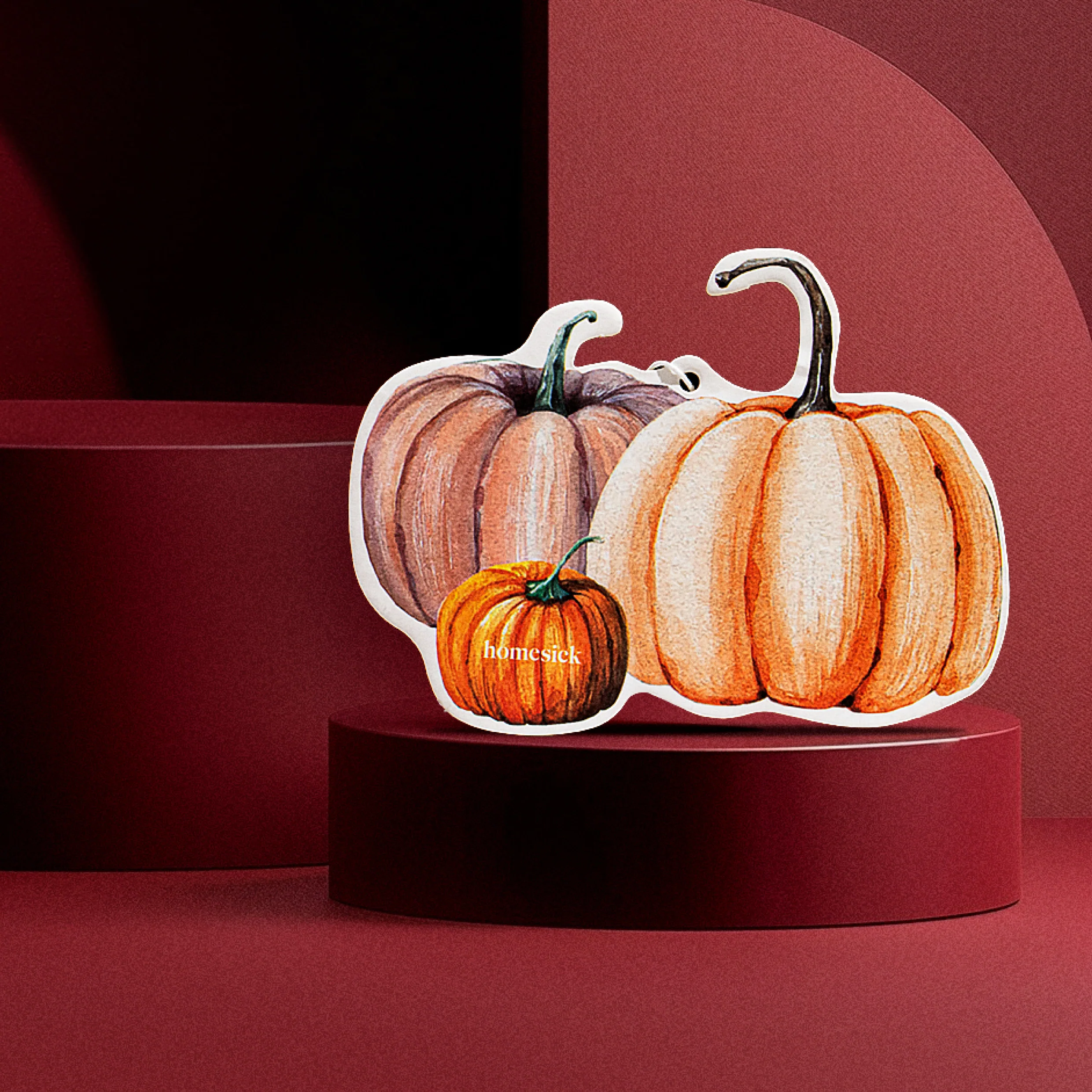 Pumpkin Picking Car Freshener - Image 3