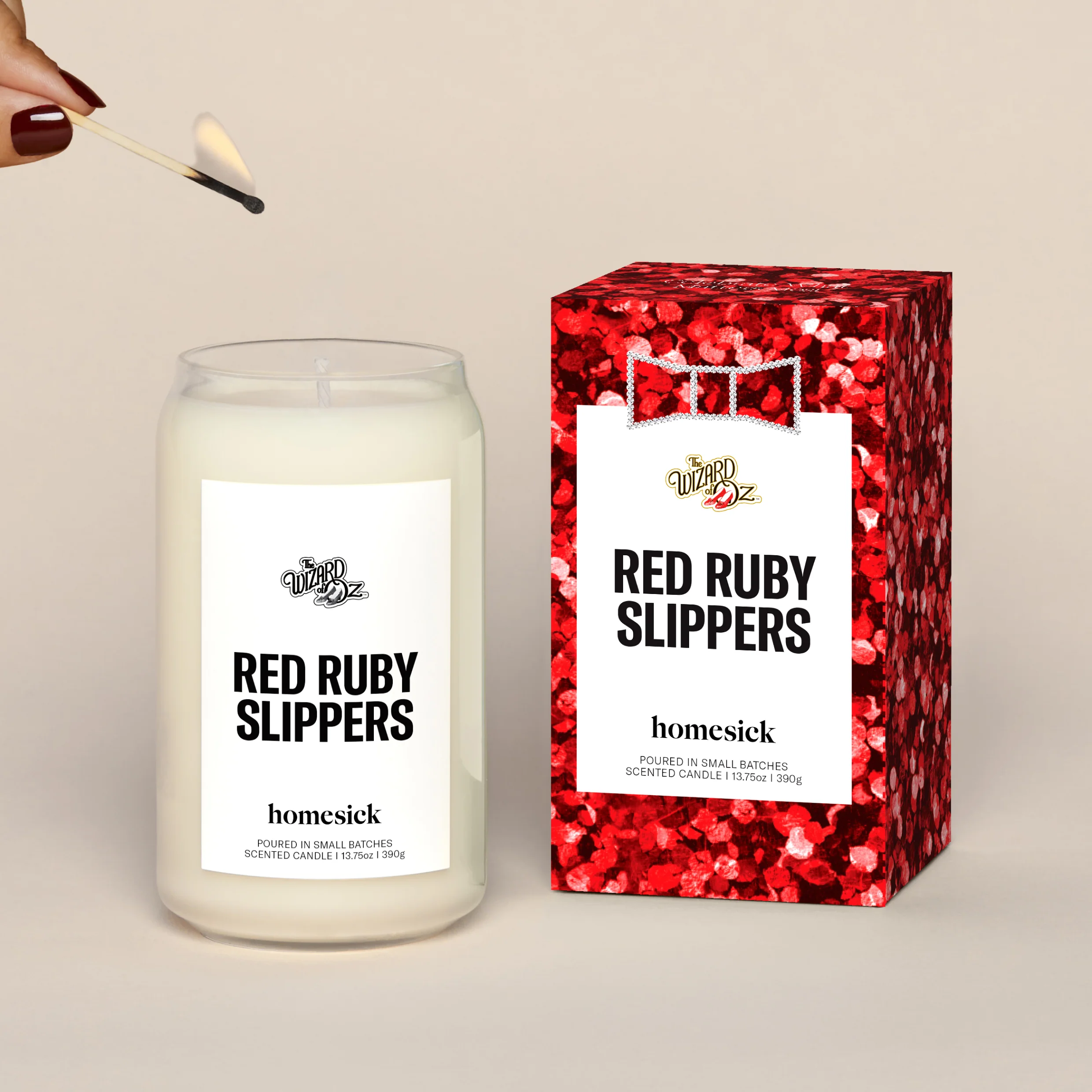The Wizard Of Oz - Ruby Red Slippers Candle - Image 5