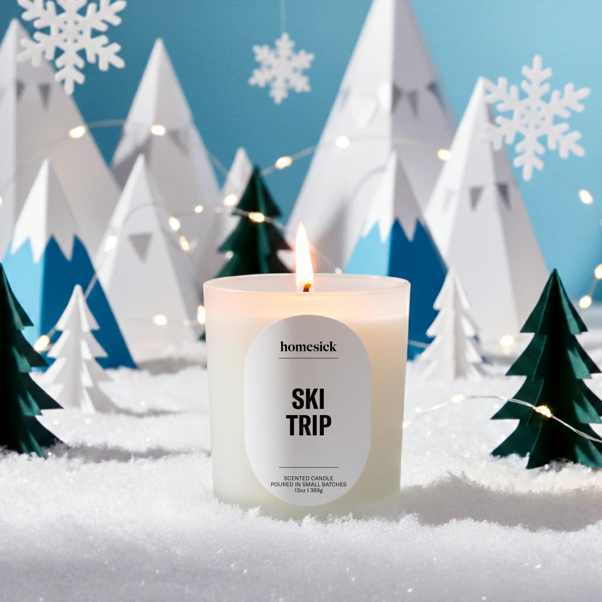 Ski Trip Candle - Image 2