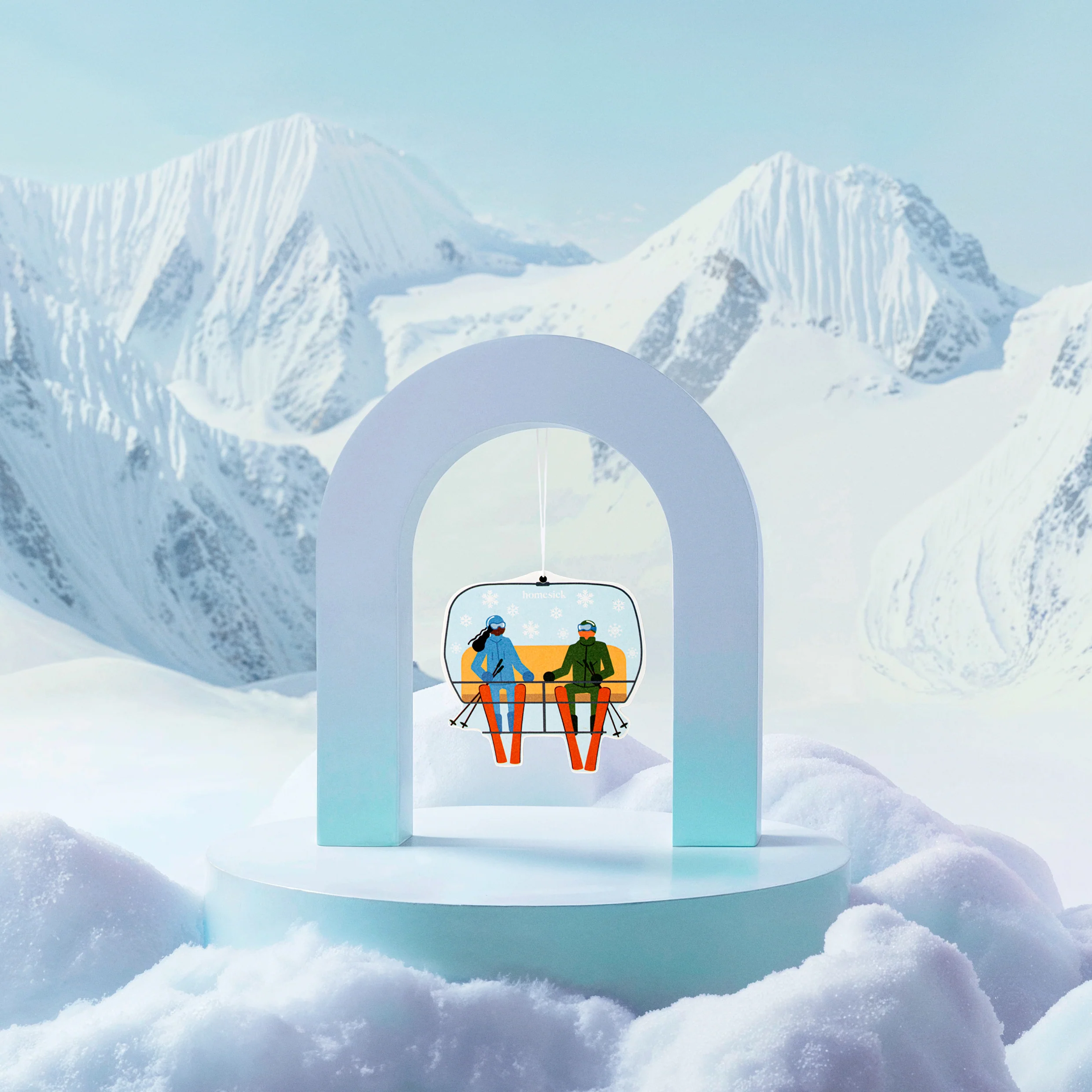 Ski Trip Car Freshener - Image 2