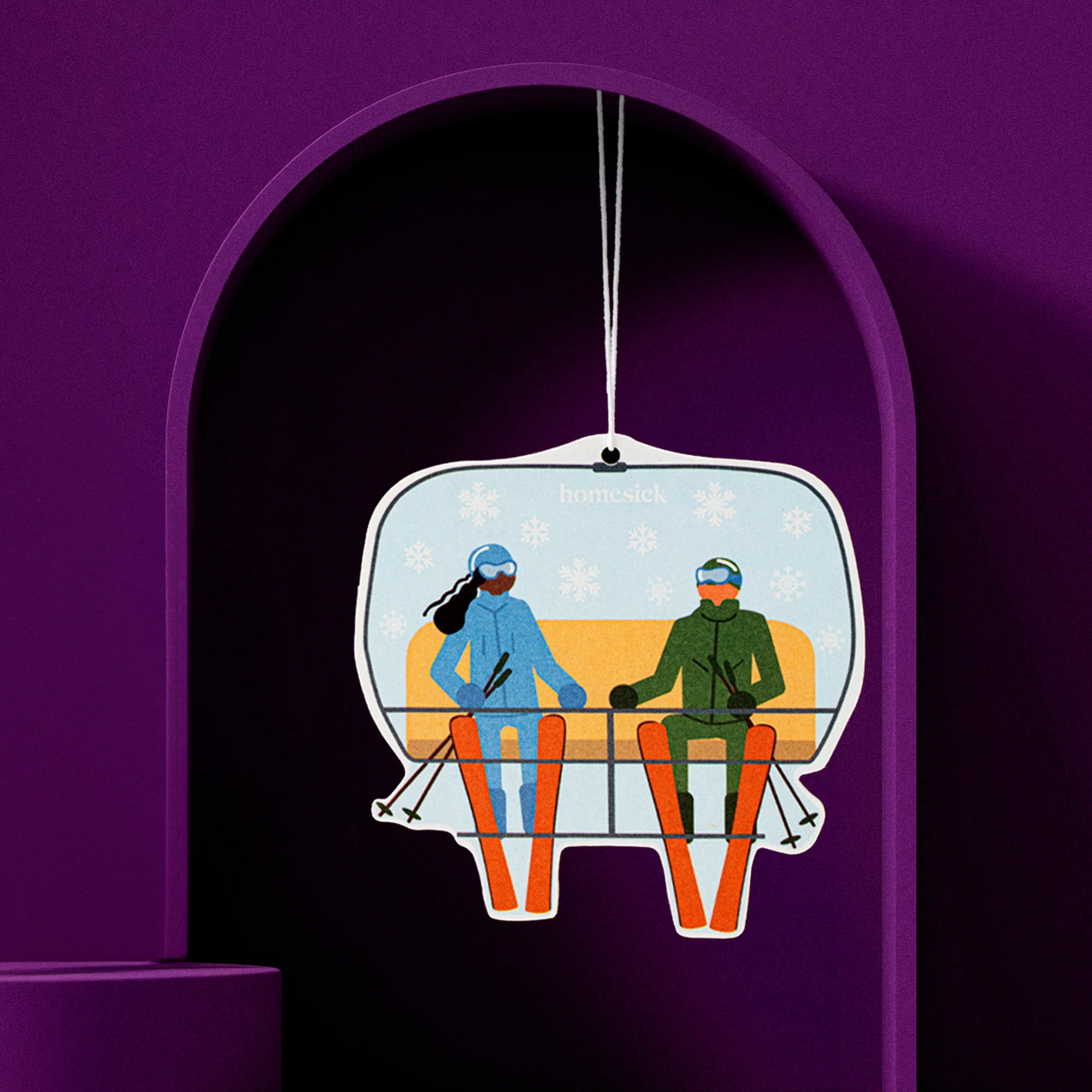 Ski Trip Car Freshener - Image 3
