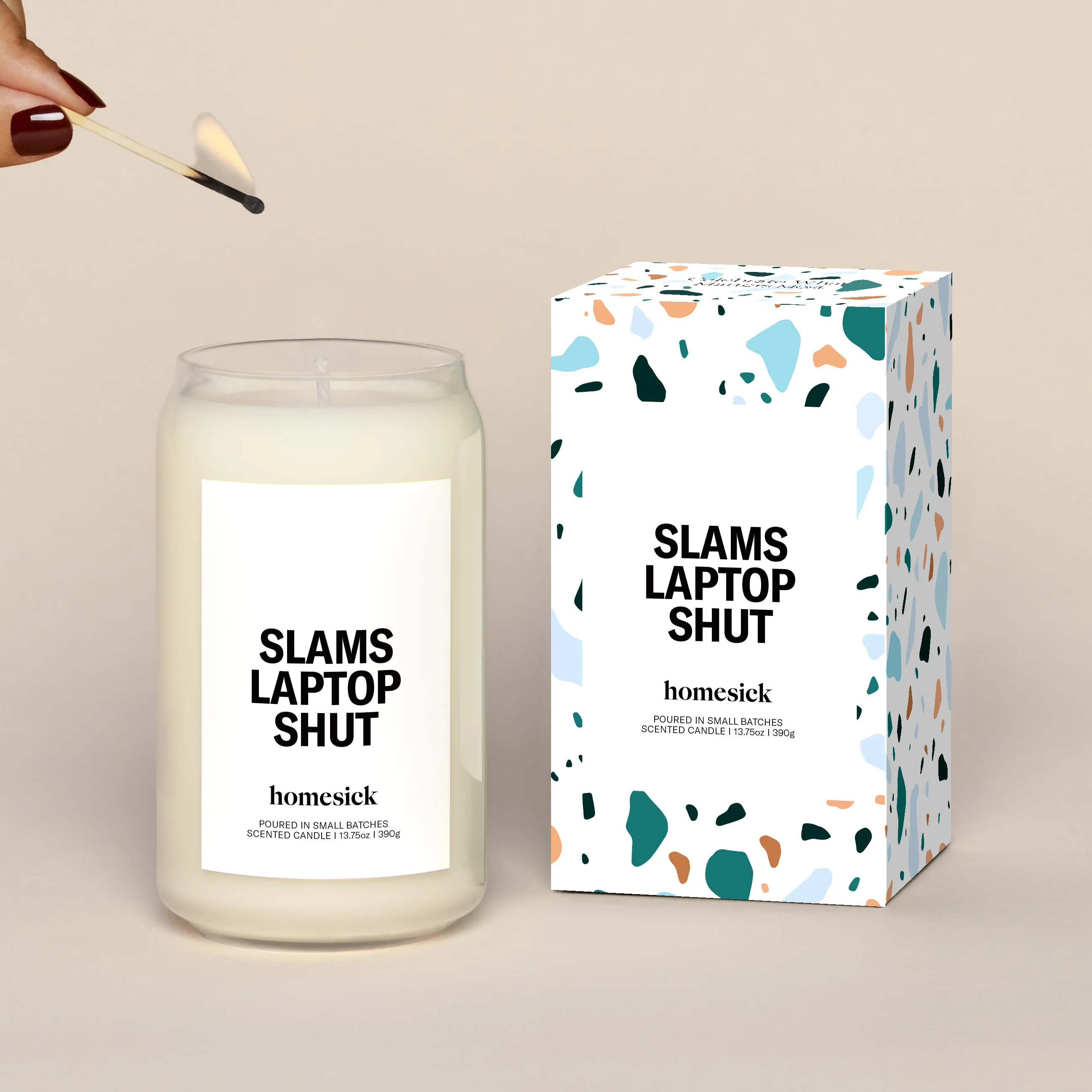 Slams Laptop Shut Candle - Image 4