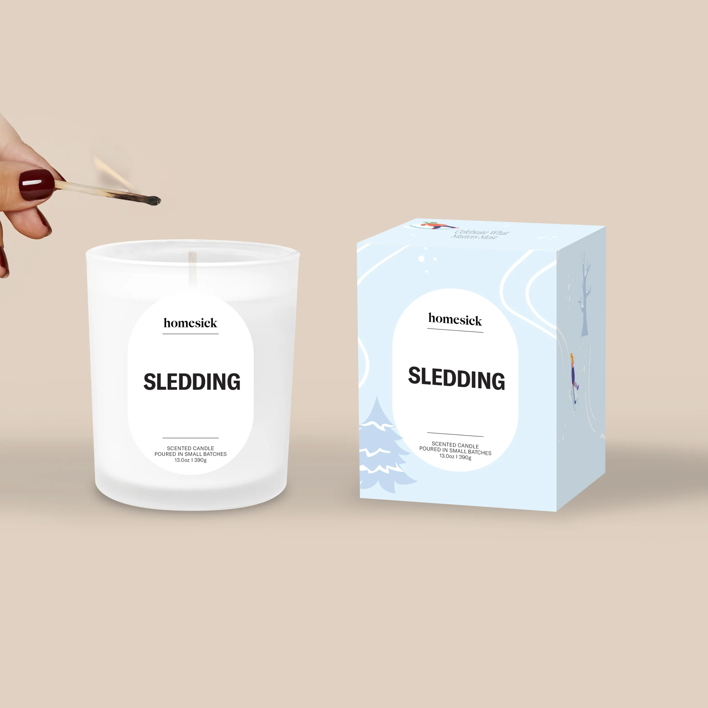 Sledding Candle - Image 3