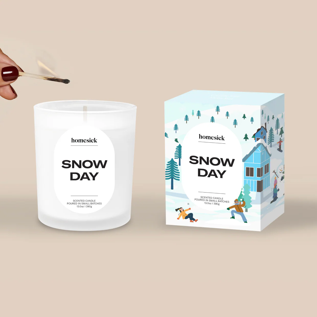 Snow Day Candle - Image 3
