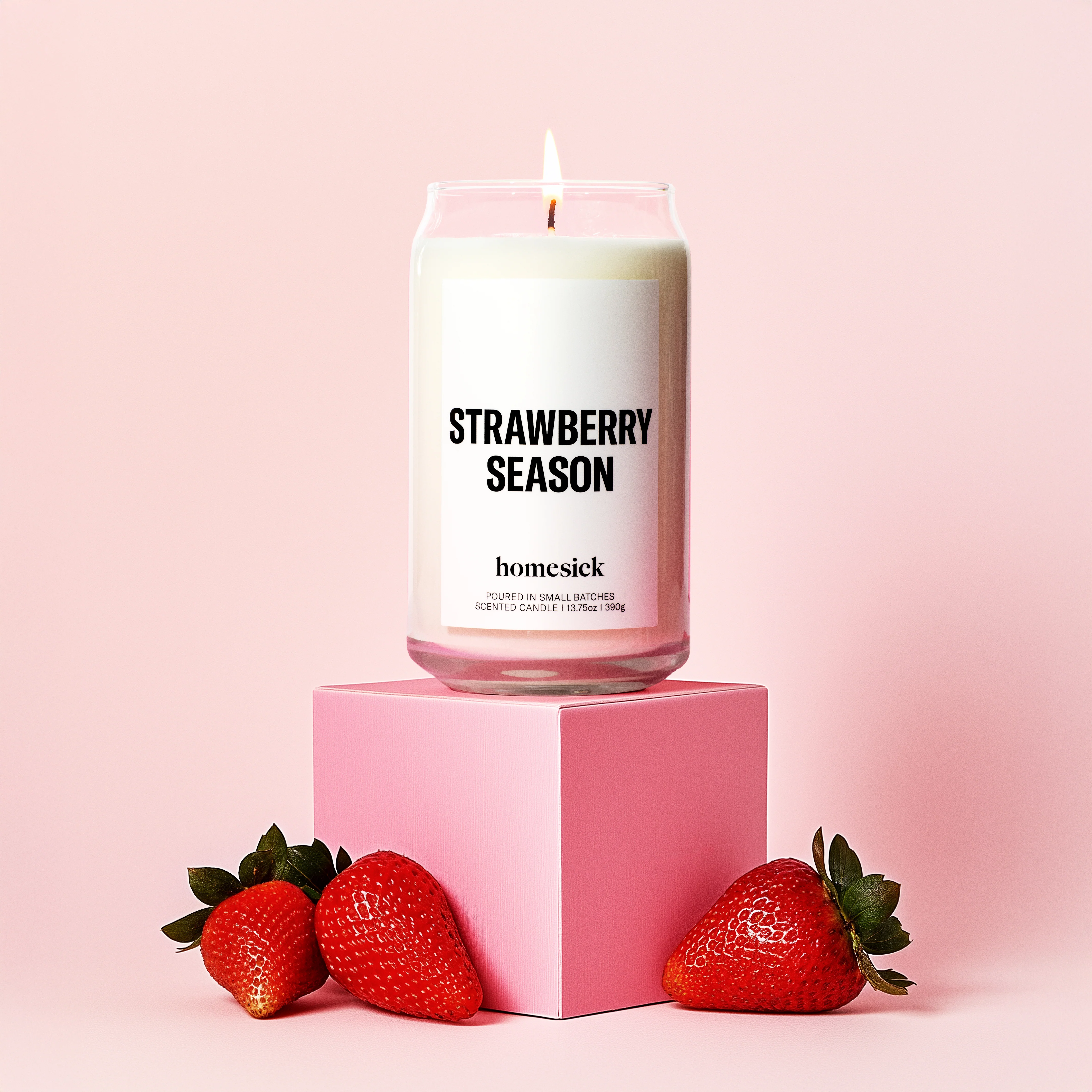 Strawberry Season Candle - Image 3