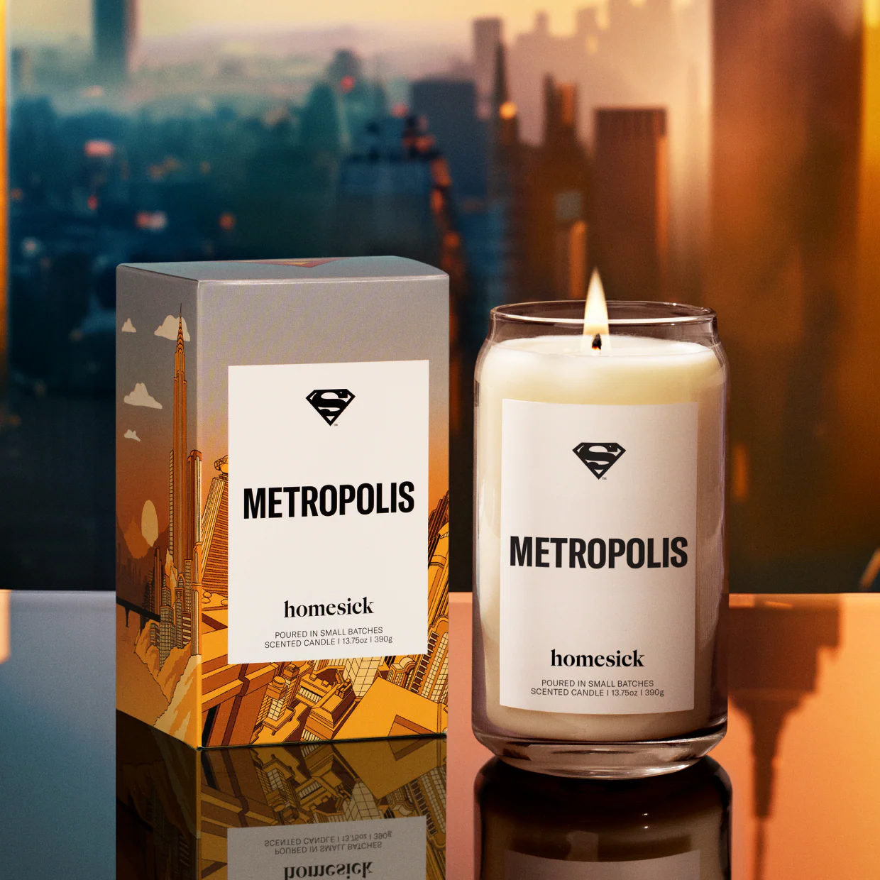 Superman Metropolis Candle - Image 3