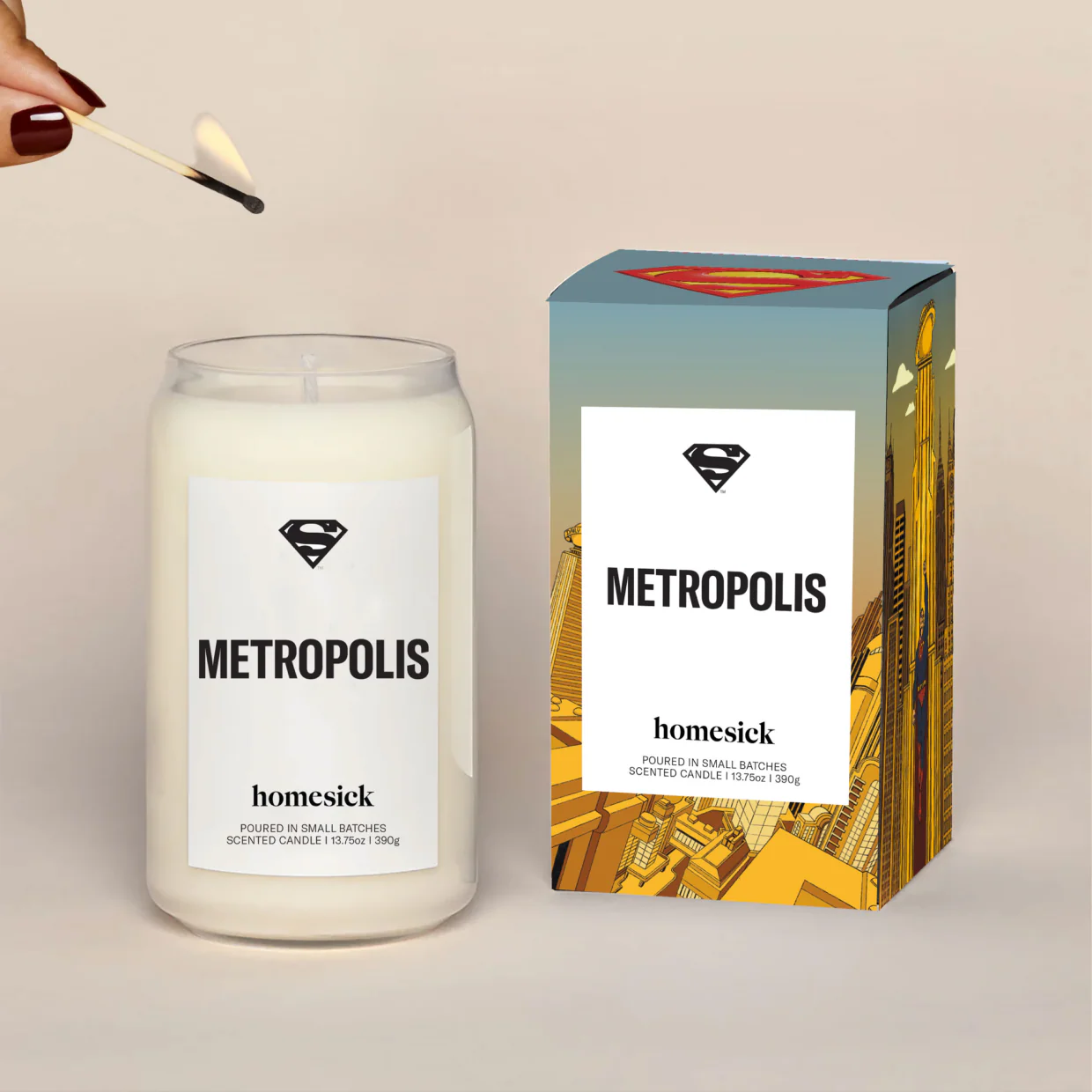 Superman Metropolis Candle - Image 4