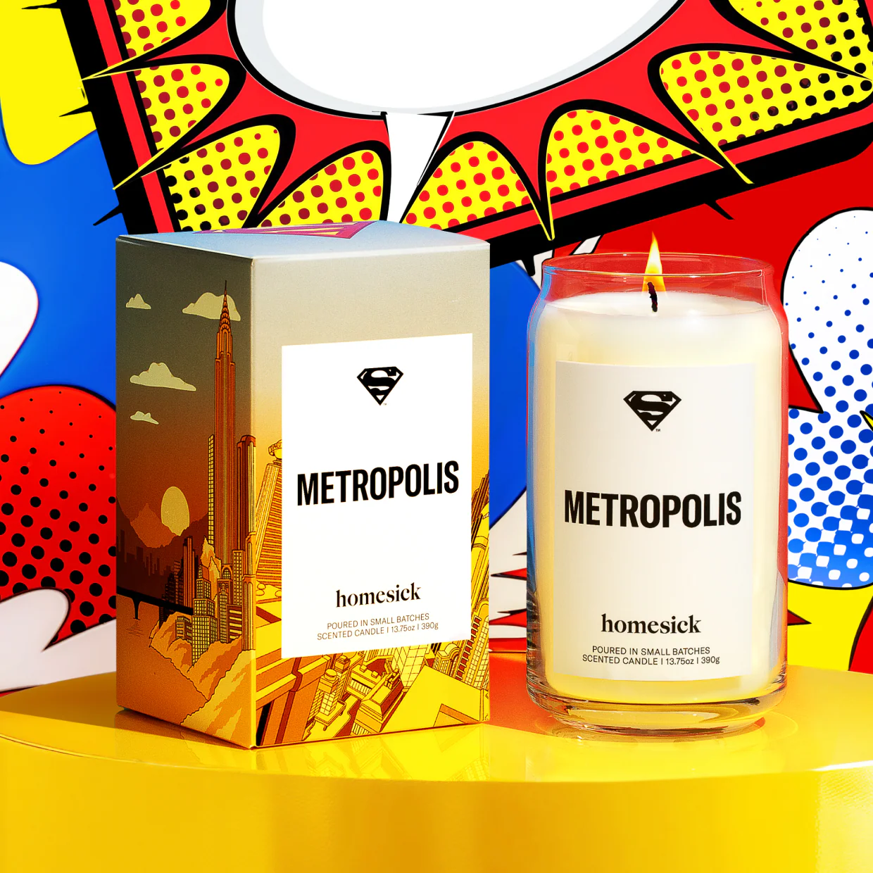 Superman Metropolis Candle - Image 5