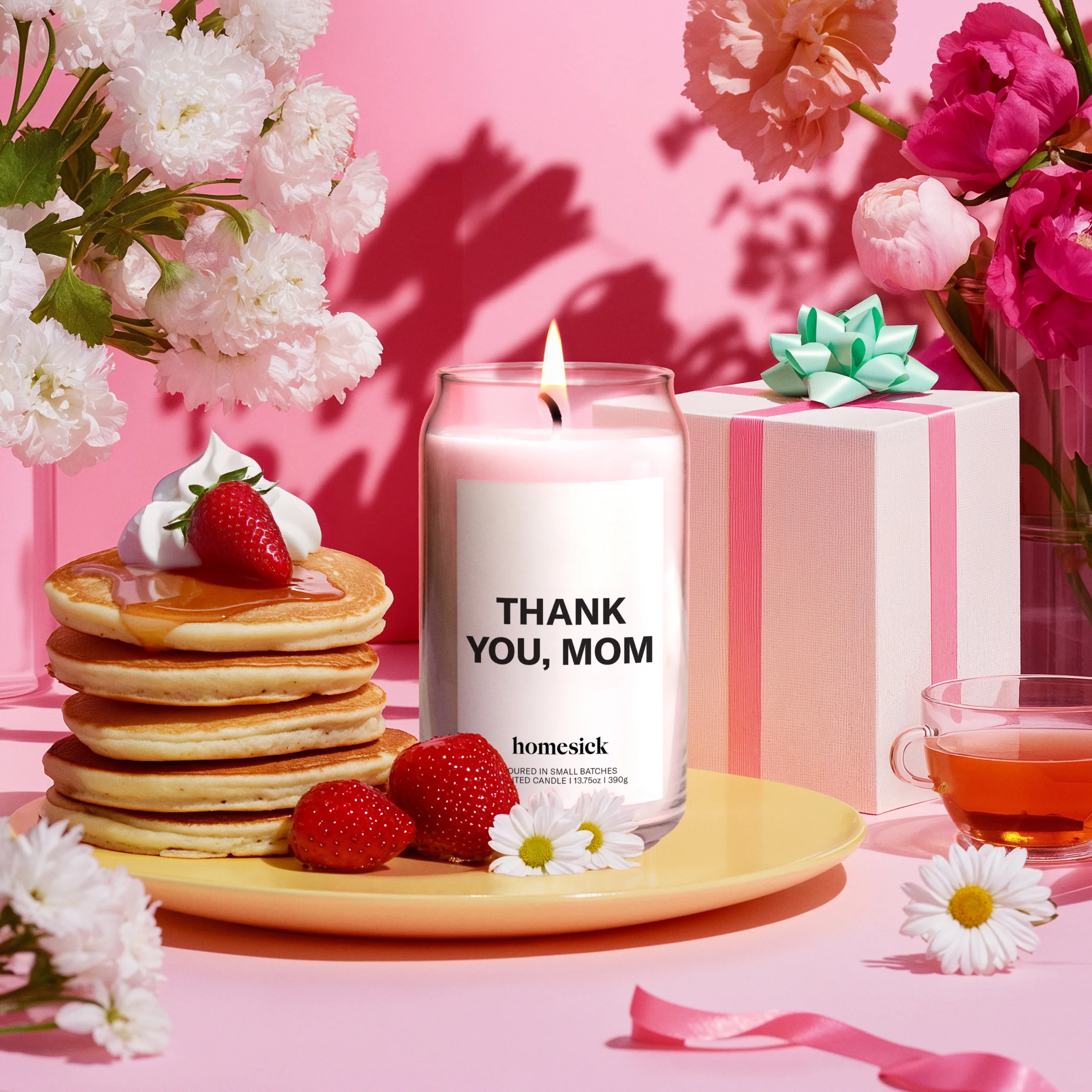 Thank You, Mom Candle - Image 3