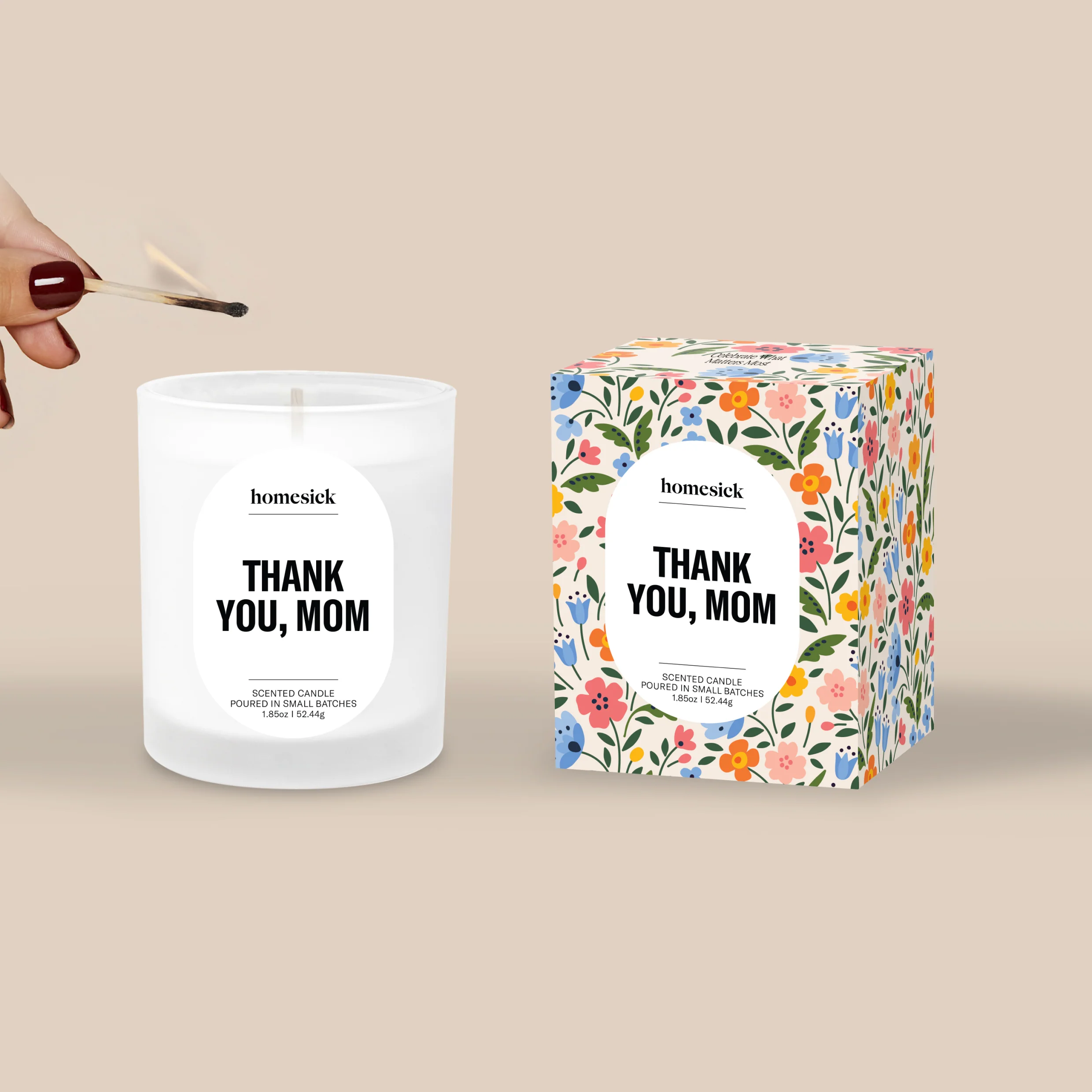 Thank You, Mom Mini Candle - Image 3