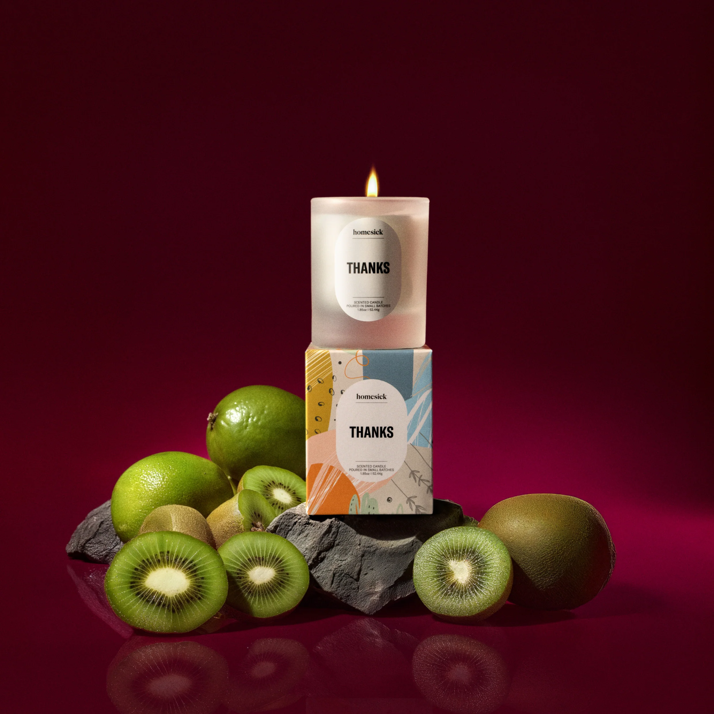 Thanks Mini Candle - Image 2