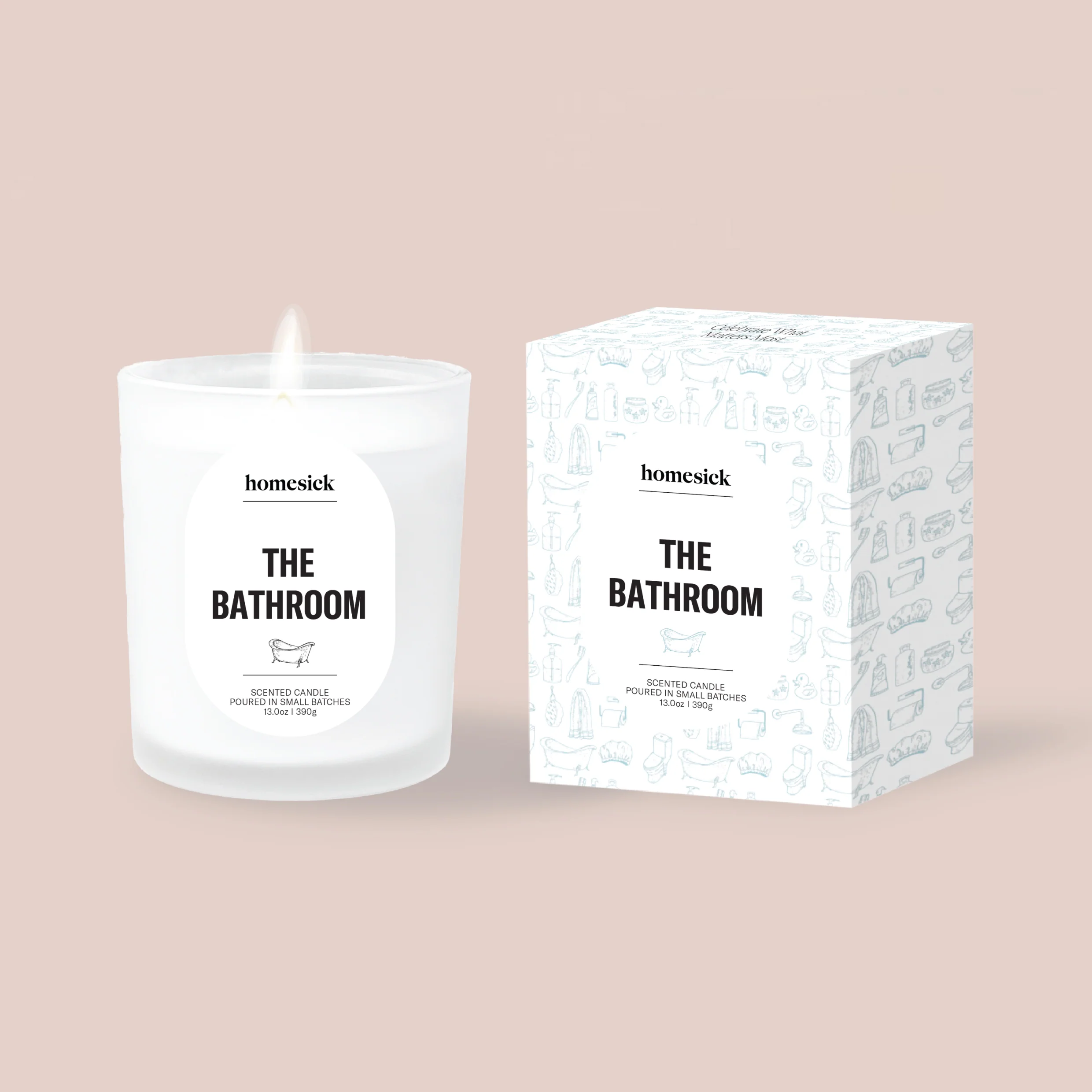 The Bathroom Candle