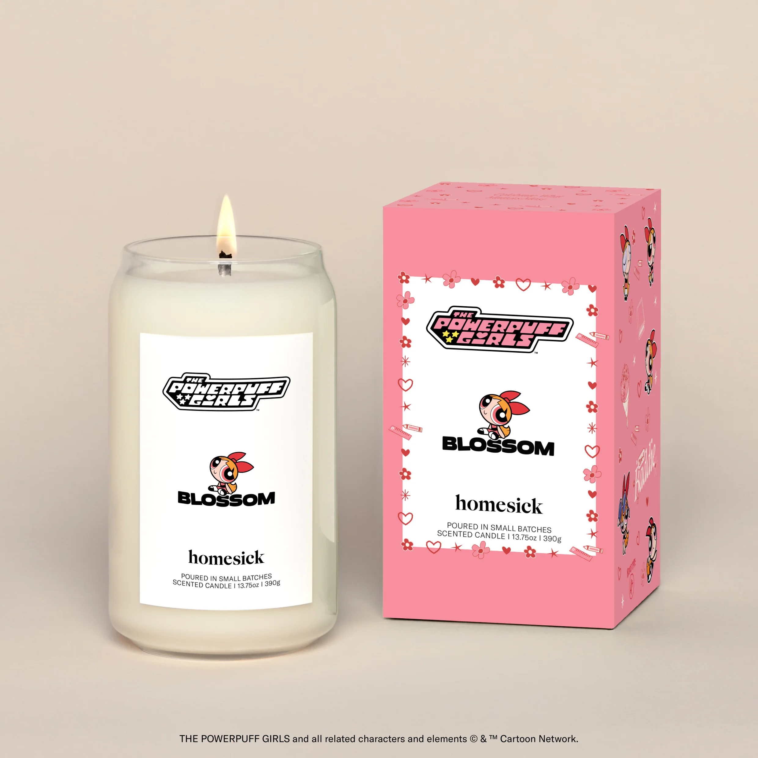 The Powerpuff Girls Blossom Candle