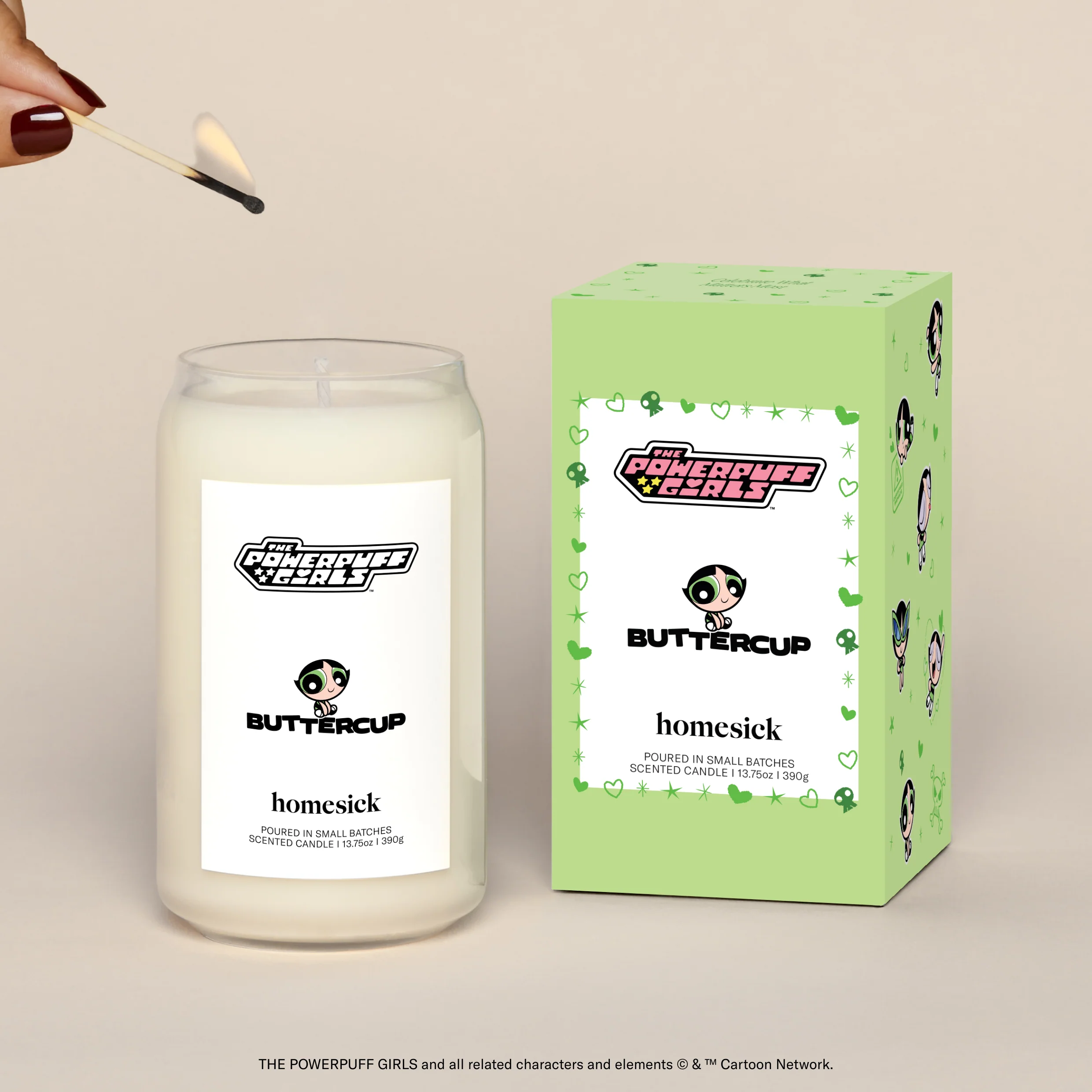 The Powerpuff Girls Buttercup Candle - Image 3