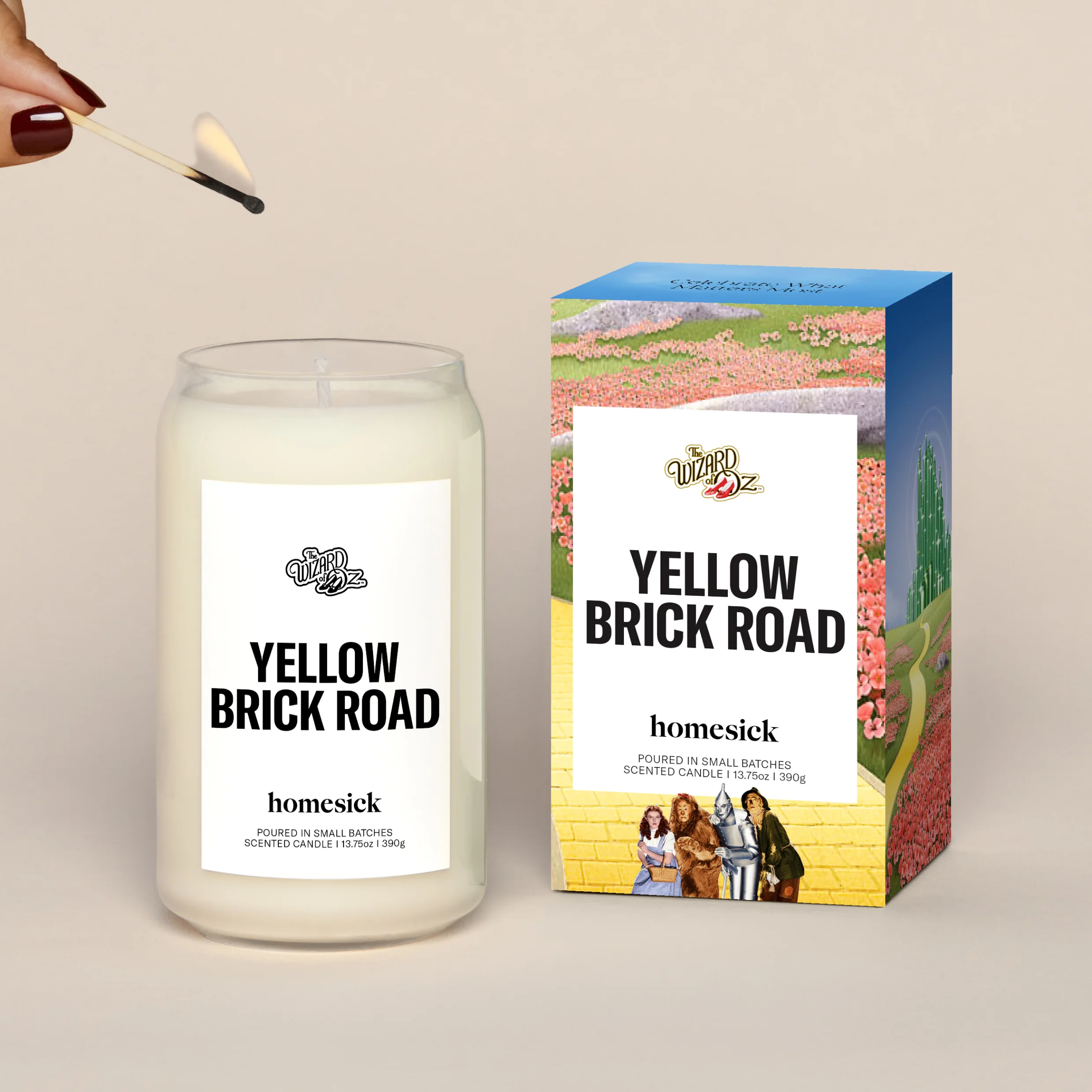 The Wizard Of Oz - Yellow Brick Road Candle - Image 2