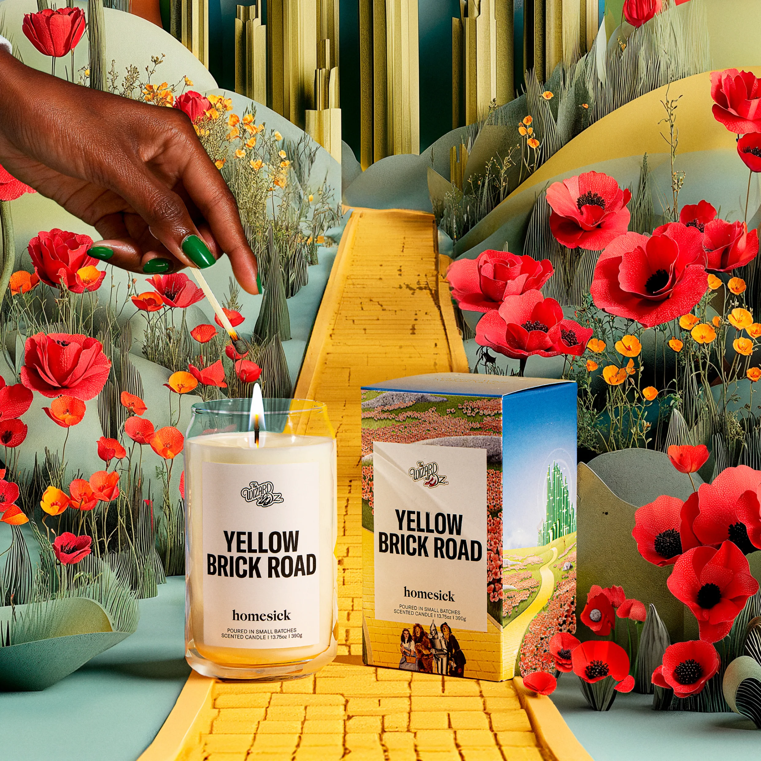 The Wizard Of Oz - Yellow Brick Road Candle - Image 3